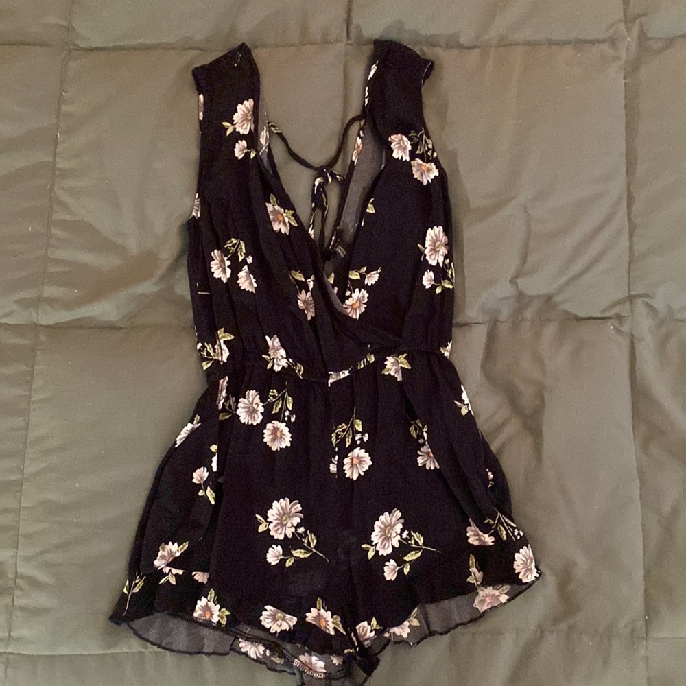 F21 Floral Romper